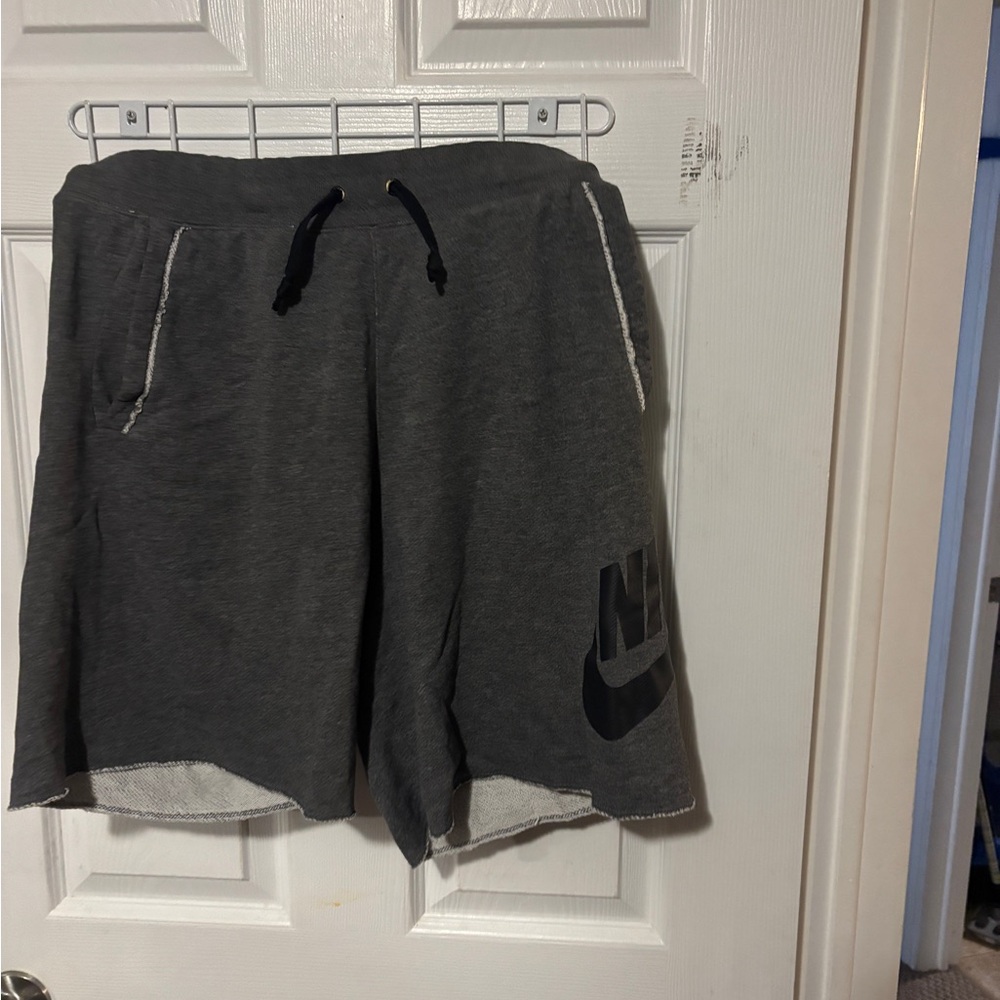 Nike Charcoal Gray Sports Shorts